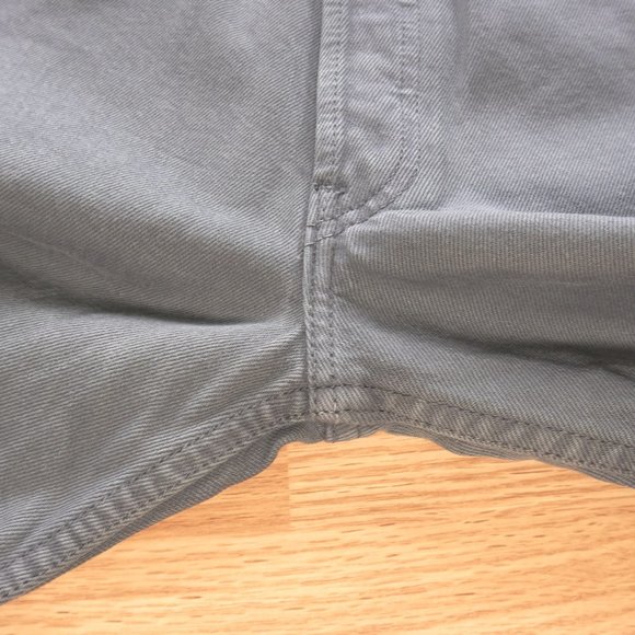 Vintage Levi's 501 Women's Gray Denim High Waist MOM Fly Buttons Jeans, Sz 28 - Picture 4 of 11